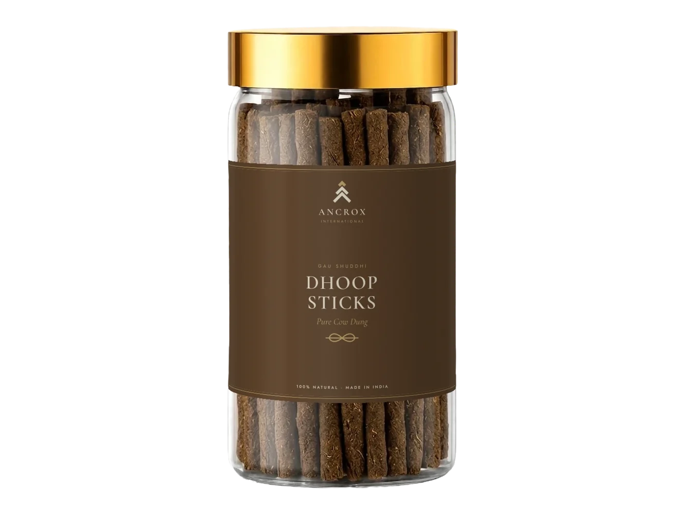 Gau Shuddhi cow dung dhoop sticks by Ancrox