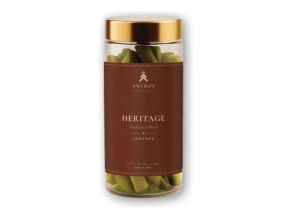 Heritage Traditional Blend incense jar by Ancrox