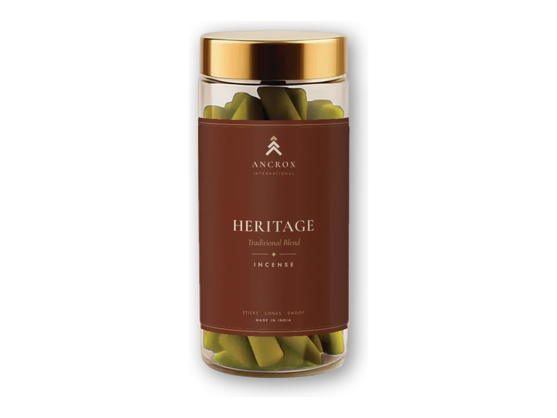 Heritage Traditional Blend incense jar by Ancrox