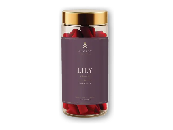 Lily White Lily incense jar by Ancrox