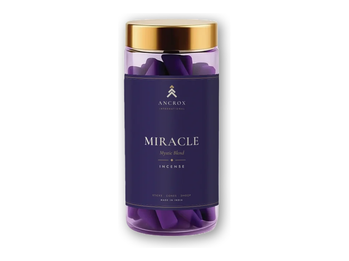 Miracle Mystic Blend incense jar by Ancrox