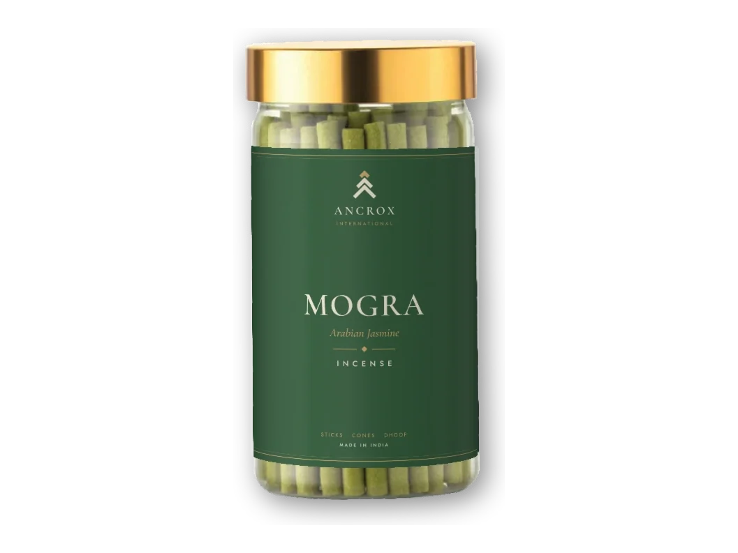 Mogra Arabian Jasmine backflow cones jar by Ancrox