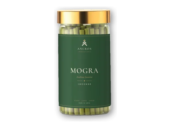 Mogra Arabian Jasmine dhoop cups jar by Ancrox