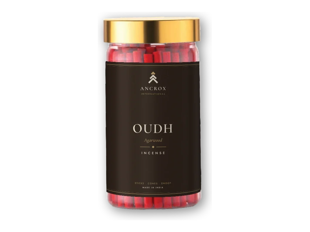Oudh Agarwood incense jar by Ancrox